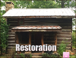 Historic Log Cabin Restoration  Geneva, Ohio